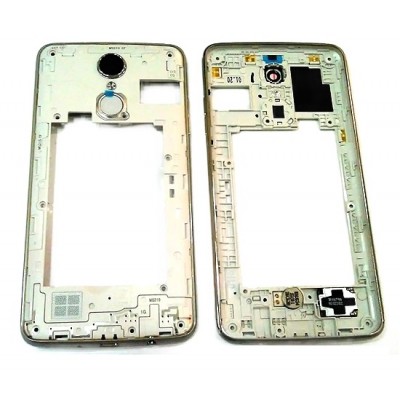 Middle Frame Ring Only For Lg K8 2017 White By - Maxbhi Com