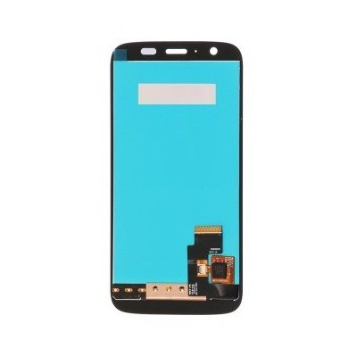 Lcd With Touch Screen For Motorola Moto G 4g Black By - Maxbhi Com