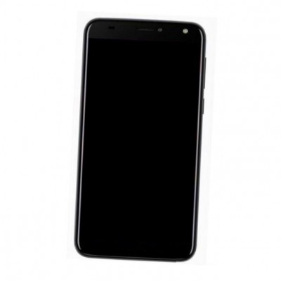 Camera Lens Glass with Frame for BLU C6 Black