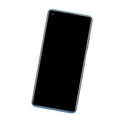 Camera Lens Glass with Frame for Honor Play 4 Blue