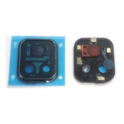 Camera Lens Glass With Frame For Vivo Iqoo U3x White By - Maxbhi Com
