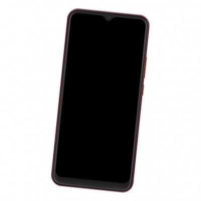 Camera Lens Glass with Frame for Lava Blaze Nxt Red