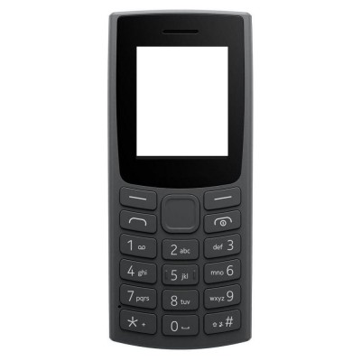 Full Body Housing For Nokia 106 2023 Charcoal - Maxbhi Com
