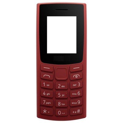 Full Body Housing For Nokia 106 2023 Red - Maxbhi Com