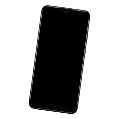 Camera Lens Glass with Frame for TCL 205 Black