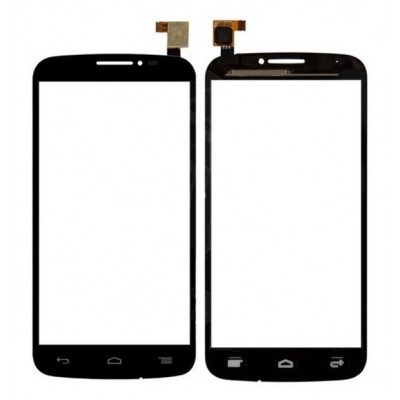 Touch Screen Digitizer For Alcatel 7040d With Dual Sim Black By - Maxbhi Com