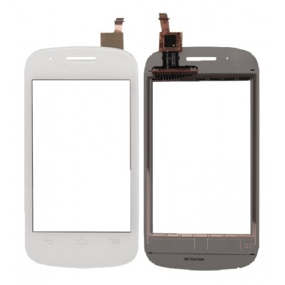 Touch Screen Digitizer For Alcatel One Touch Pop C1 White By - Maxbhi Com