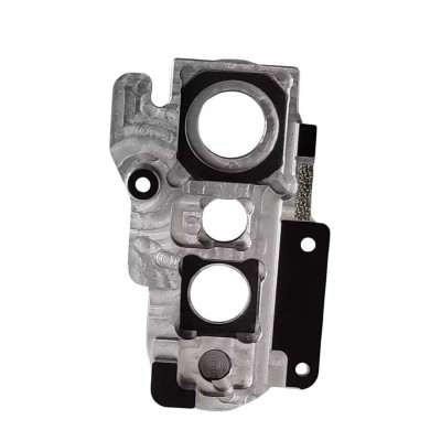 Camera Lens Glass With Frame For Cubot X70 Black By - Maxbhi Com