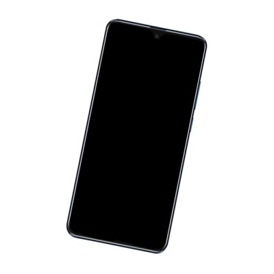 Camera Lens Glass with Frame for BLU G9 White