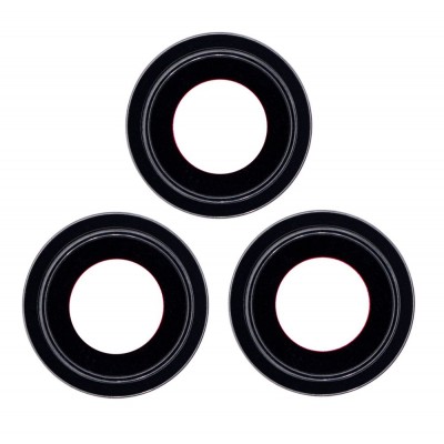 Camera Lens Glass With Frame For Apple Iphone 12 Pro Max Grey By - Maxbhi Com