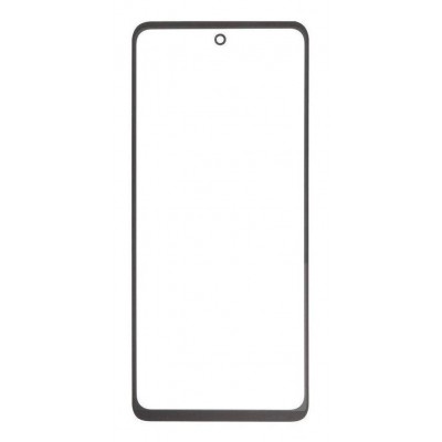 Replacement Front Glass For Vivo Iqoo 7 India Black By - Maxbhi Com