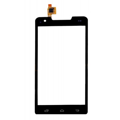 Touch Screen Digitizer For Intex Aqua Amaze Black By - Maxbhi Com
