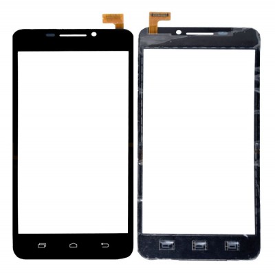 Touch Screen Digitizer For Intex Aqua I7 Black By - Maxbhi Com