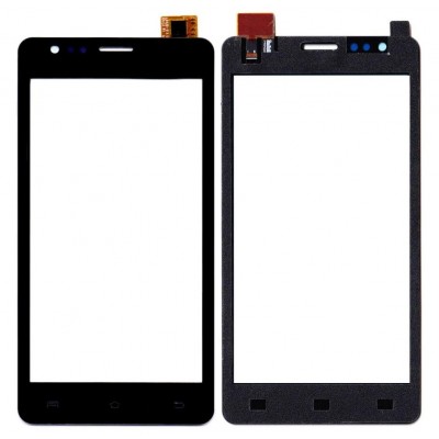 Touch Screen Digitizer For Intex Aqua N11 Black By - Maxbhi Com