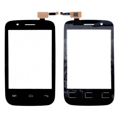 Touch Screen Digitizer For Intex Cloud X5 Black By - Maxbhi Com