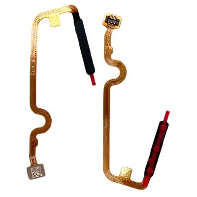 Fingerprint Sensor Flex Cable For Tecno Spark 9 Pro White By - Maxbhi Com