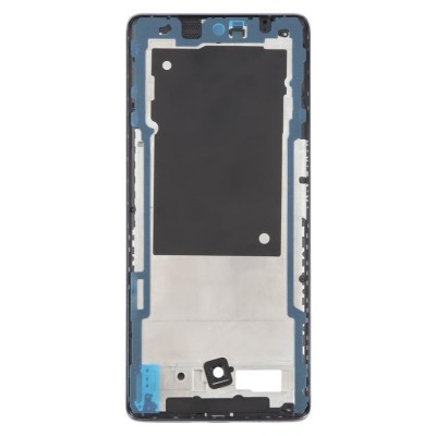 Lcd Frame Middle Chassis For Vivo Y78 Plus 5g Black By - Maxbhi Com