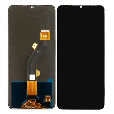 Lcd With Touch Screen For Tecno Pop 7 White By - Maxbhi Com