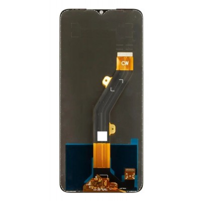 Lcd With Touch Screen For Tecno Pop 7 White By - Maxbhi Com