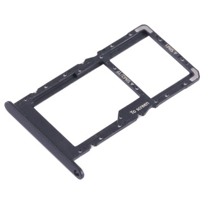 Sim Card Holder Tray For Huawei Enjoy 60 Black - Maxbhi Com