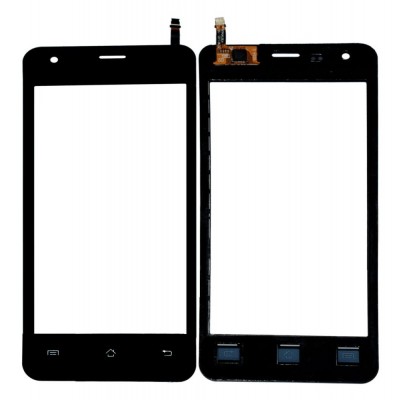 Touch Screen Digitizer For Micromax Bolt A69 Black By - Maxbhi Com