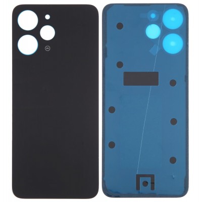 Back Panel Cover For Xiaomi Redmi 12 Black - Maxbhi Com