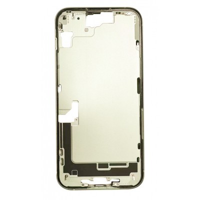 Lcd Frame Middle Chassis For Apple Iphone 15 Plus Yellow By - Maxbhi Com