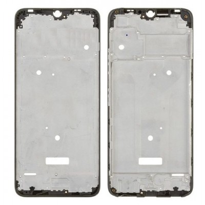 Lcd Frame Middle Chassis For Infinix Hot 20i Black By - Maxbhi Com