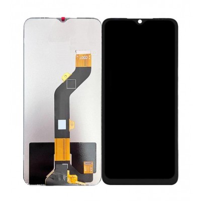 Lcd With Touch Screen For Infinix Hot 20i White By - Maxbhi Com
