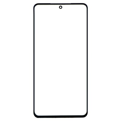 Replacement Front Glass For Vivo V27 Black By - Maxbhi Com