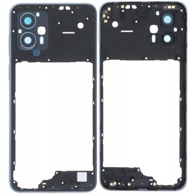 Middle Frame Ring Only For Motorola Moto G13 Blue By - Maxbhi Com