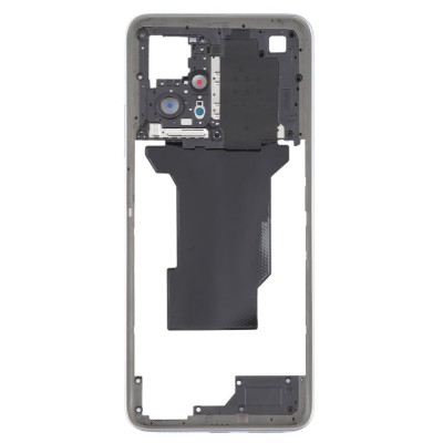 Middle Frame Ring Only For Xiaomi Poco X4 Gt White By - Maxbhi Com