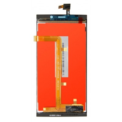 Lcd With Touch Screen For Wiko Ridge Fab 4g Gold By - Maxbhi Com