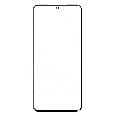 Replacement Front Glass For Samsung Galaxy S20 5g Black By - Maxbhi Com