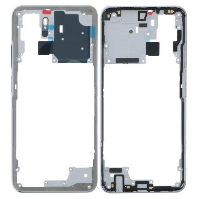 Middle Frame Ring Only For Xiaomi Redmi Note 10 White By - Maxbhi Com