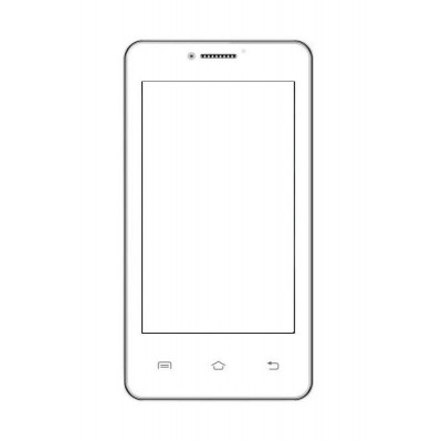 Touch Screen Digitizer For Spice Smart Flo Mettle 4x Mi426 White By - Maxbhi.com
