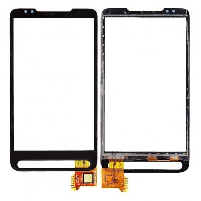 Touch Screen Digitizer For Tata Docomo Htc Hd2 Black By - Maxbhi Com