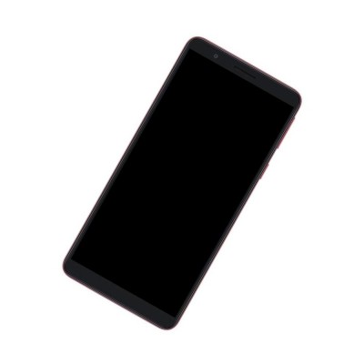 Camera Lens Glass with Frame for Samsung Galaxy M01 Core Red