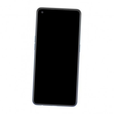 Camera Lens Glass with Frame for Oppo F19 White