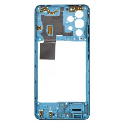 Middle Frame Ring Only For Samsung Galaxy A32 Blue By - Maxbhi Com
