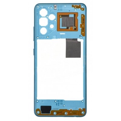 Middle Frame Ring Only For Samsung Galaxy A32 Blue By - Maxbhi Com