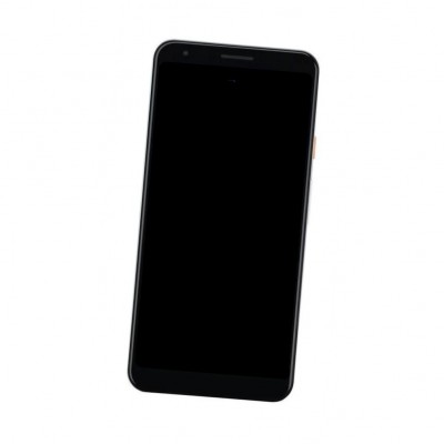 Camera Lens Glass with Frame for Google Pixel 3A XL Black