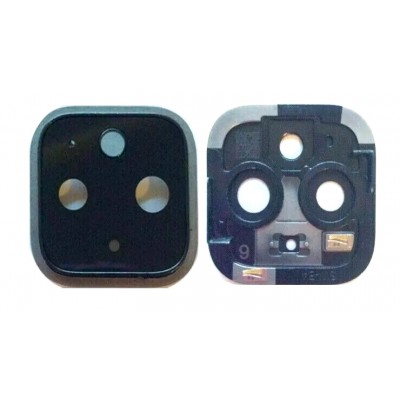 Camera Lens Glass With Frame For Google Pixel 4 Xl Black By - Maxbhi Com