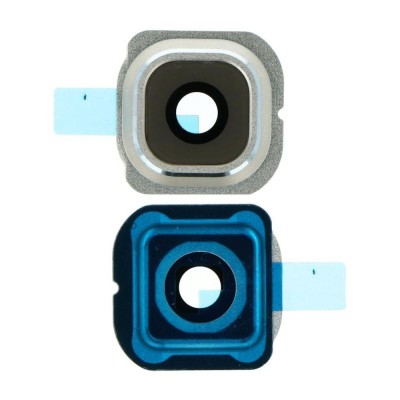 Camera Lens Glass With Frame For Samsung Galaxy S6 Edge Gold By - Maxbhi Com