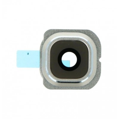 Camera Lens Glass With Frame For Samsung Galaxy S6 Edge Gold By - Maxbhi Com