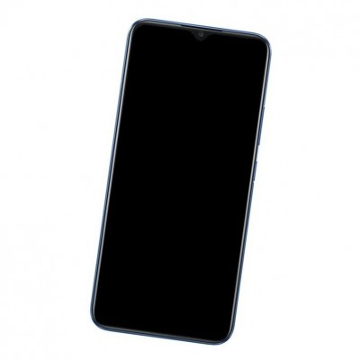 Camera Lens Glass with Frame for Realme C15 Blue