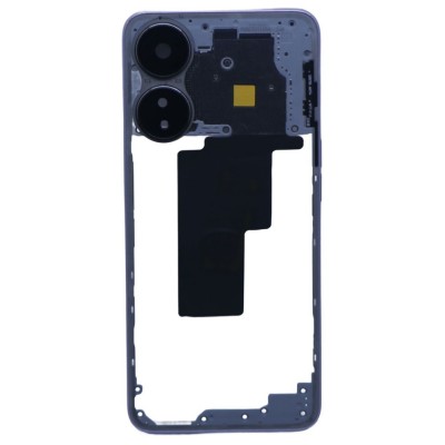 Middle Frame Ring Only For Oppo A78 Purple By - Maxbhi Com