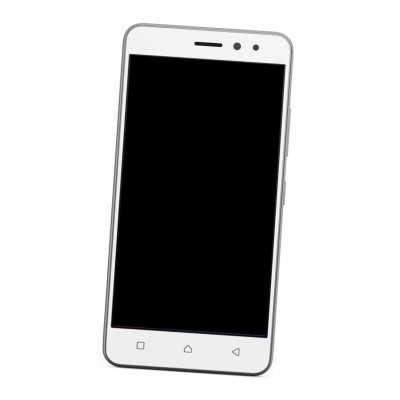 Camera Lens Glass with Frame for Lenovo K6 Power Silver