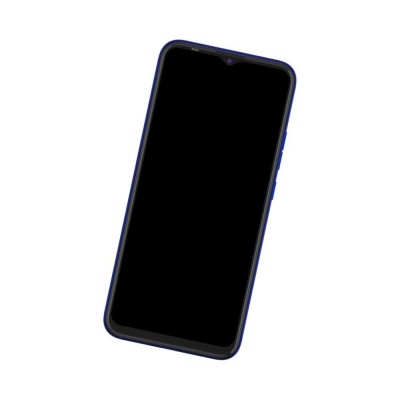 Camera Lens Glass with Frame for Tecno Spark 6 Go Blue