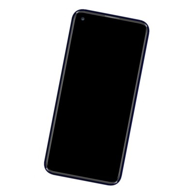 Camera Lens Glass with Frame for LG W41 Plus Navy